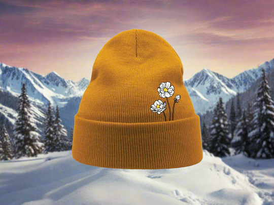 Recycled Cuff Beanie - Buttercup