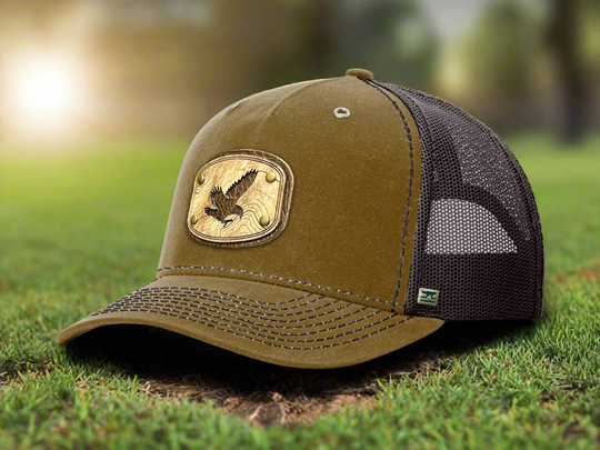 Rugged Trucker Cap - Whiskey