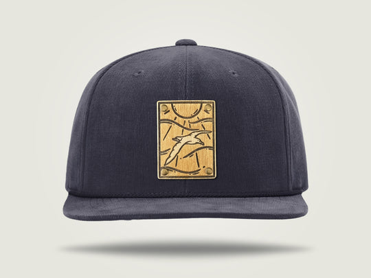 ACord Corduroy Cap - Navy