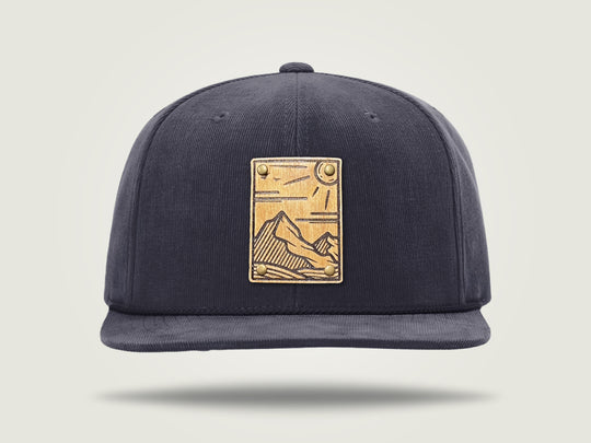 ACord Corduroy Cap - Navy