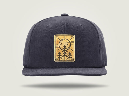 ACord Corduroy Cap - Navy