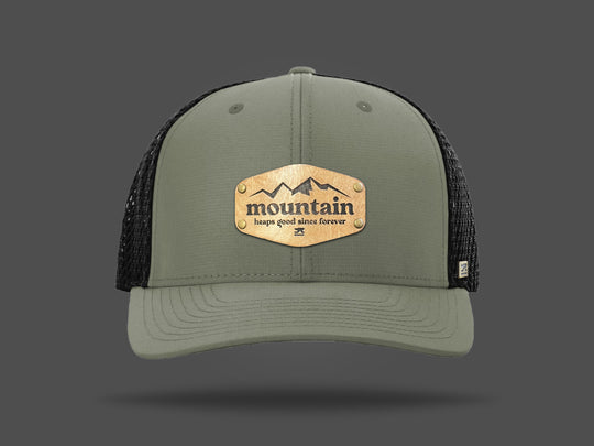 Blaze Trucker Cap - Loden / Black