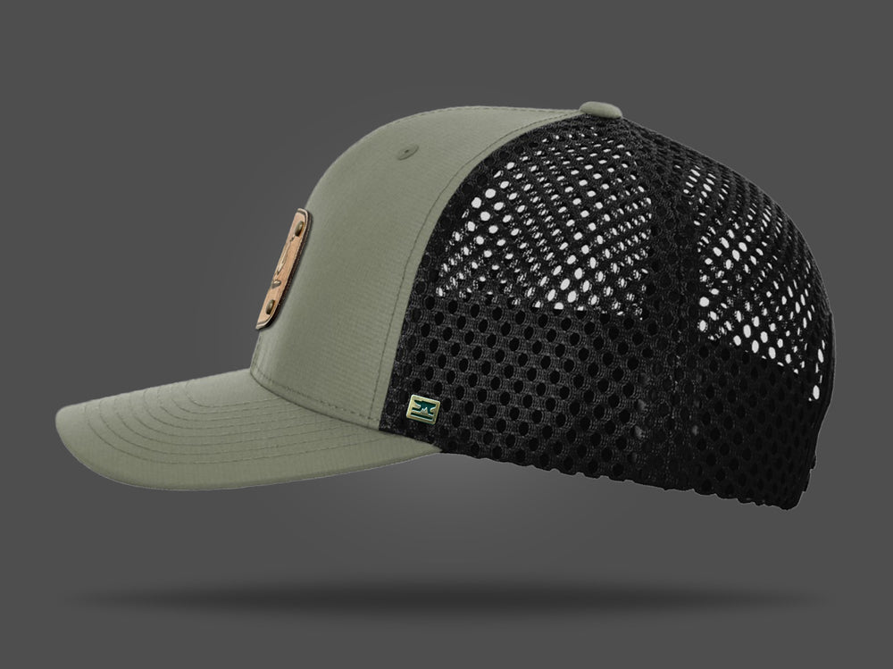 Blaze Trucker Cap - Loden / Black