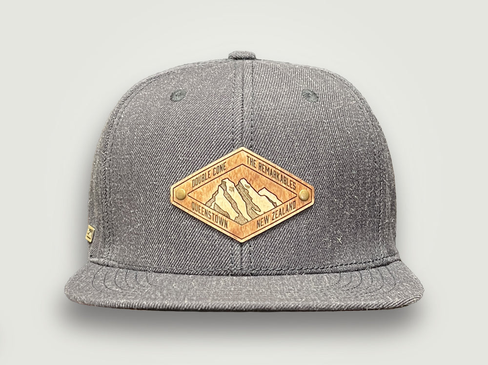 Snapback Cap Charcoal - Remarkables