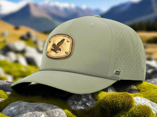 Laser Rope Cap - Light Olive