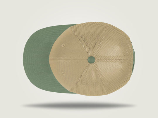 MidPro Trucker Cap - Khaki / Loden