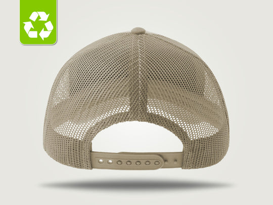 Suede Trucker Cap - Stone