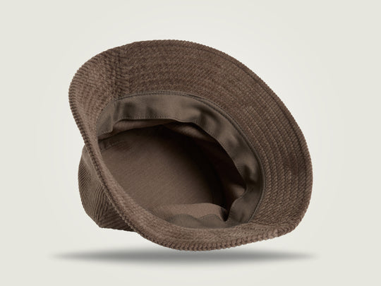 Cord Bucket Hat - Walnut