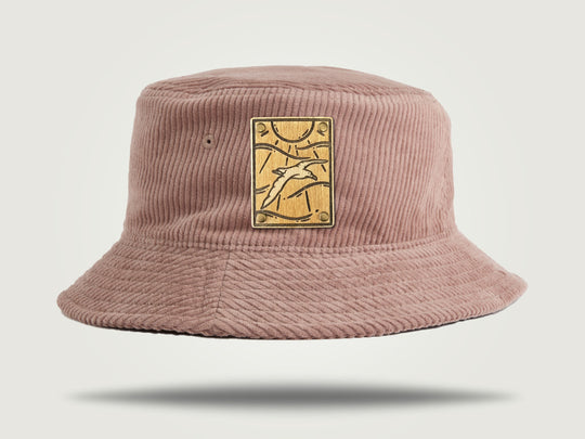 Cord Bucket Hat - Pink