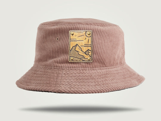 Cord Bucket Hat - Pink