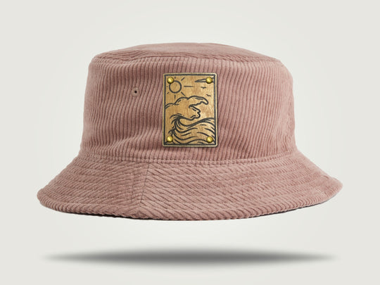 Cord Bucket Hat - Pink