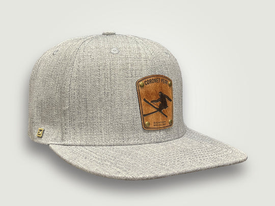 Snapback Cap Grey - Coronet Peak