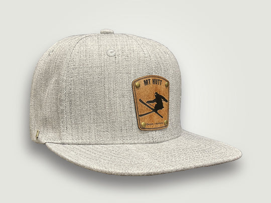 Snapback Cap Grey - Mt Hutt