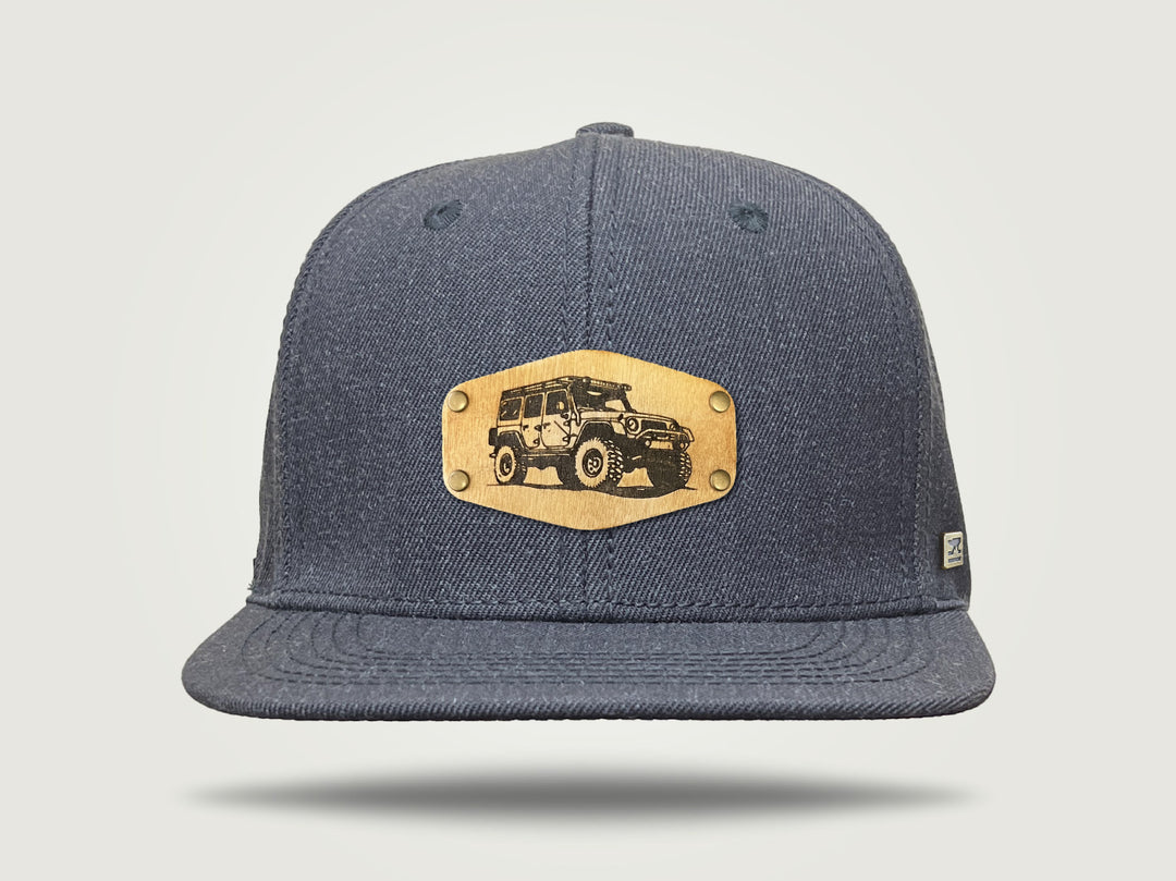 Flat 6 Snapback Cap - Offroad