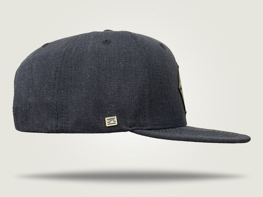 Snapback Cap Charcoal Grey - Bearded