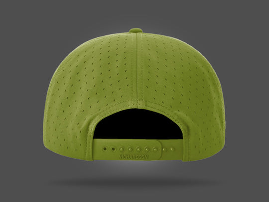 ICON 7 Flat Brim Cap - Basil