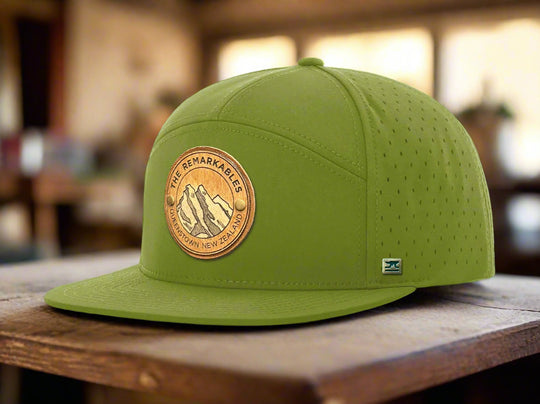 ICON 7 Flat Brim Cap - Basil