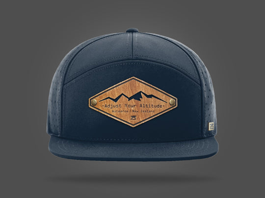 ICON 7 Flat Brim Cap - Navy
