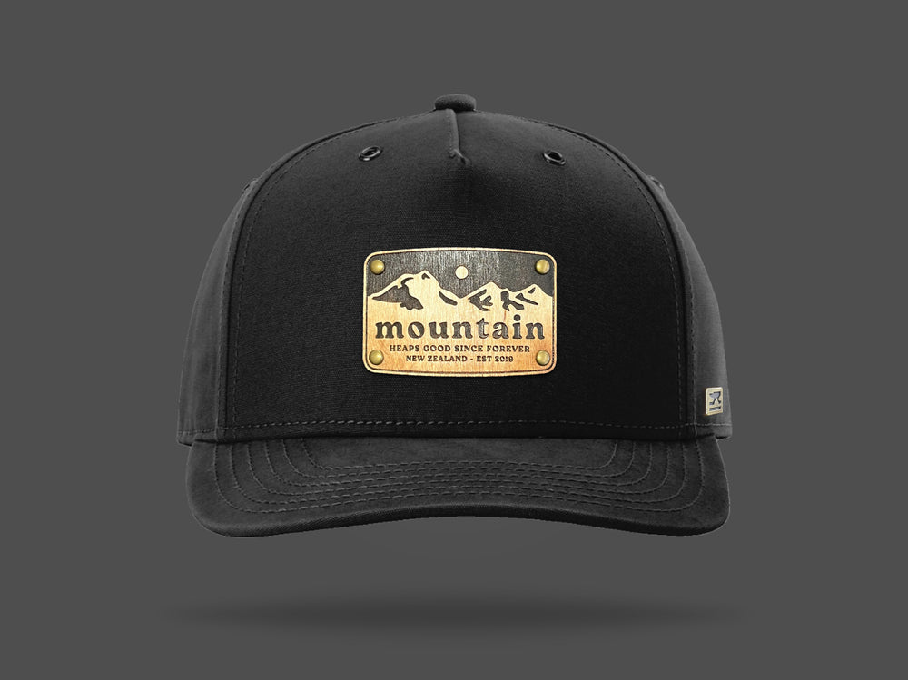 Mahi Canvas Cap - Black