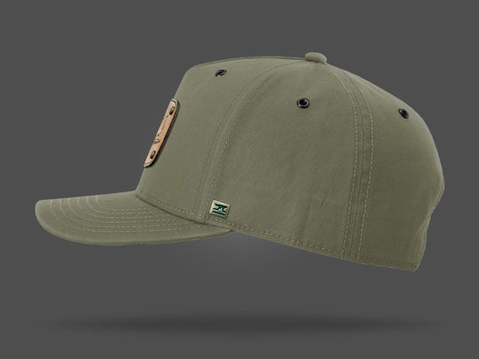Mahi Canvas Cap - Olive