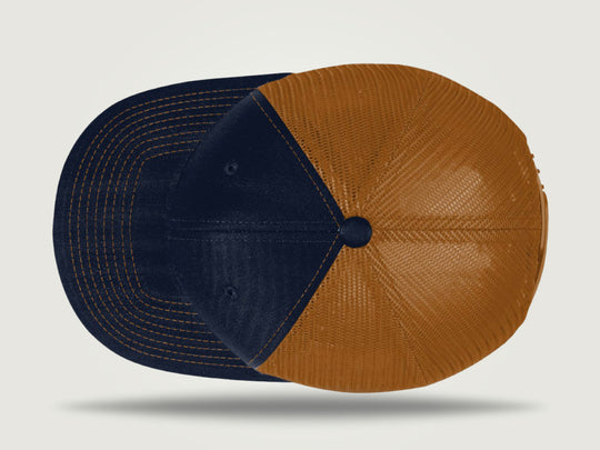 MidPro Trucker Cap - Navy Caramel