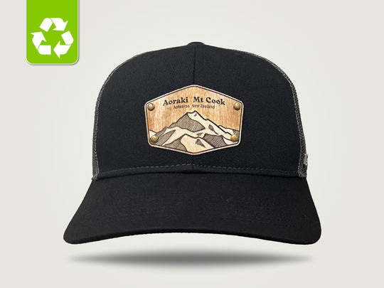 MidPro Recycled Trucker Cap - Black / Grey