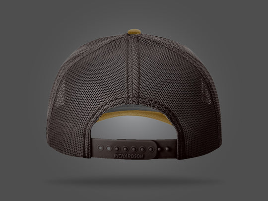 Rugged Trucker Cap - Whiskey