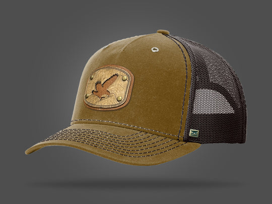 Rugged Trucker Cap - Whiskey