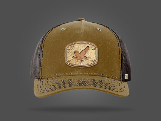 Rugged Trucker Cap - Whiskey