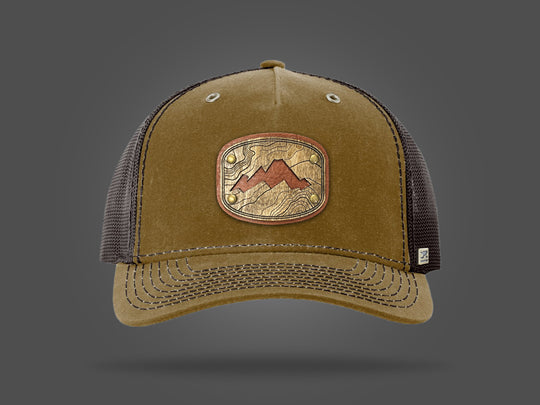 Rugged Trucker Cap - Whiskey