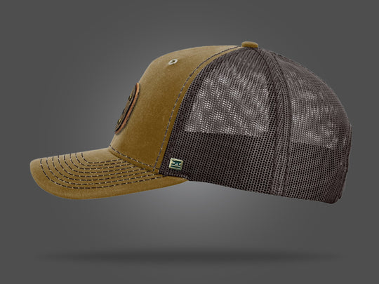 Rugged Trucker Cap - Whiskey