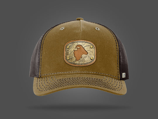 Rugged Trucker Cap - Whiskey
