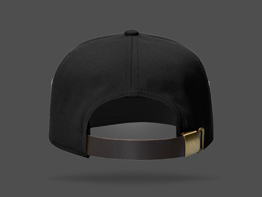 STRT 7 Flat Brim Cap - Black