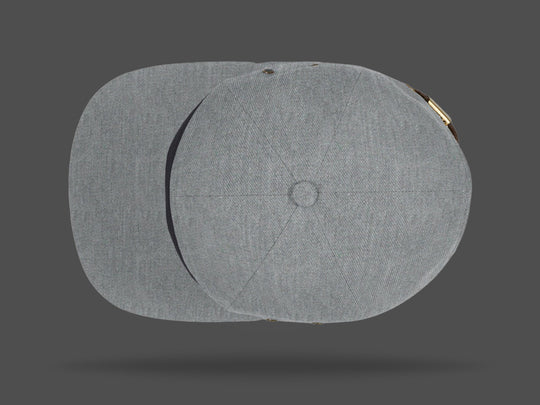 STRT 7 Grey Flat Brim Cap - Mountain