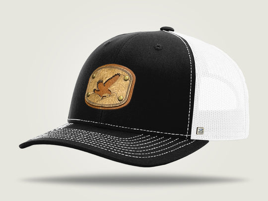 XL Trucker Cap - Black/White