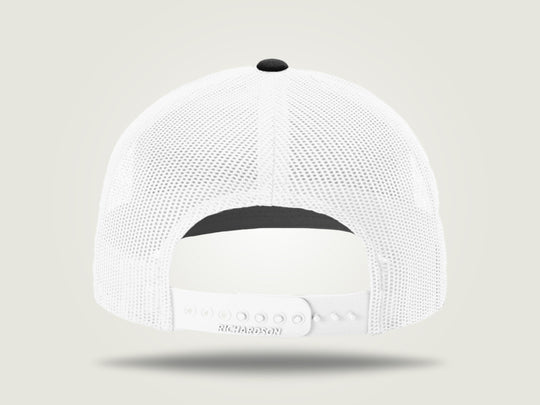 XL Trucker Cap - Black/White