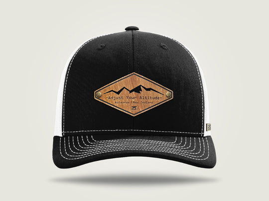 XL Trucker Cap - Black/White