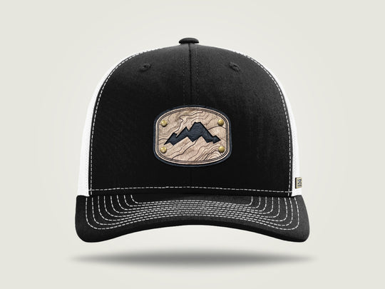 XL Trucker Cap - Black/White