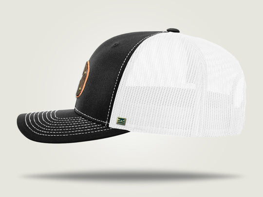 XL Trucker Cap - Black/White