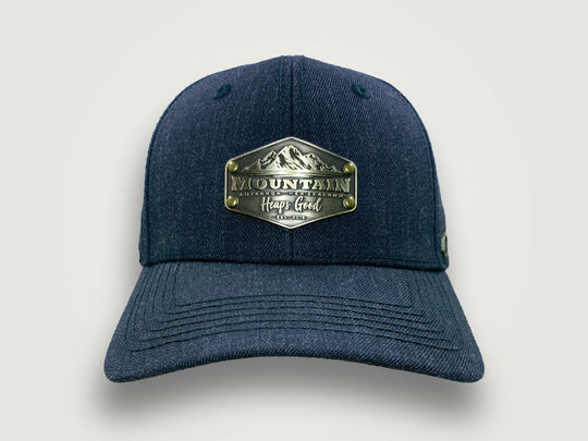 Curv 6 Charcoal Grey Cap - Mountain Metal