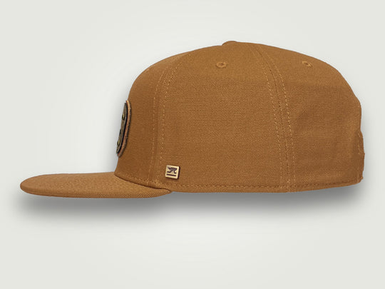 Canvas Snapback Cap - Mountain