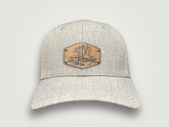 Curv 6 Snapback Cap - Wanaka Tree