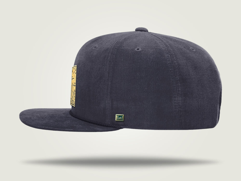 ACord Corduroy Cap - Navy