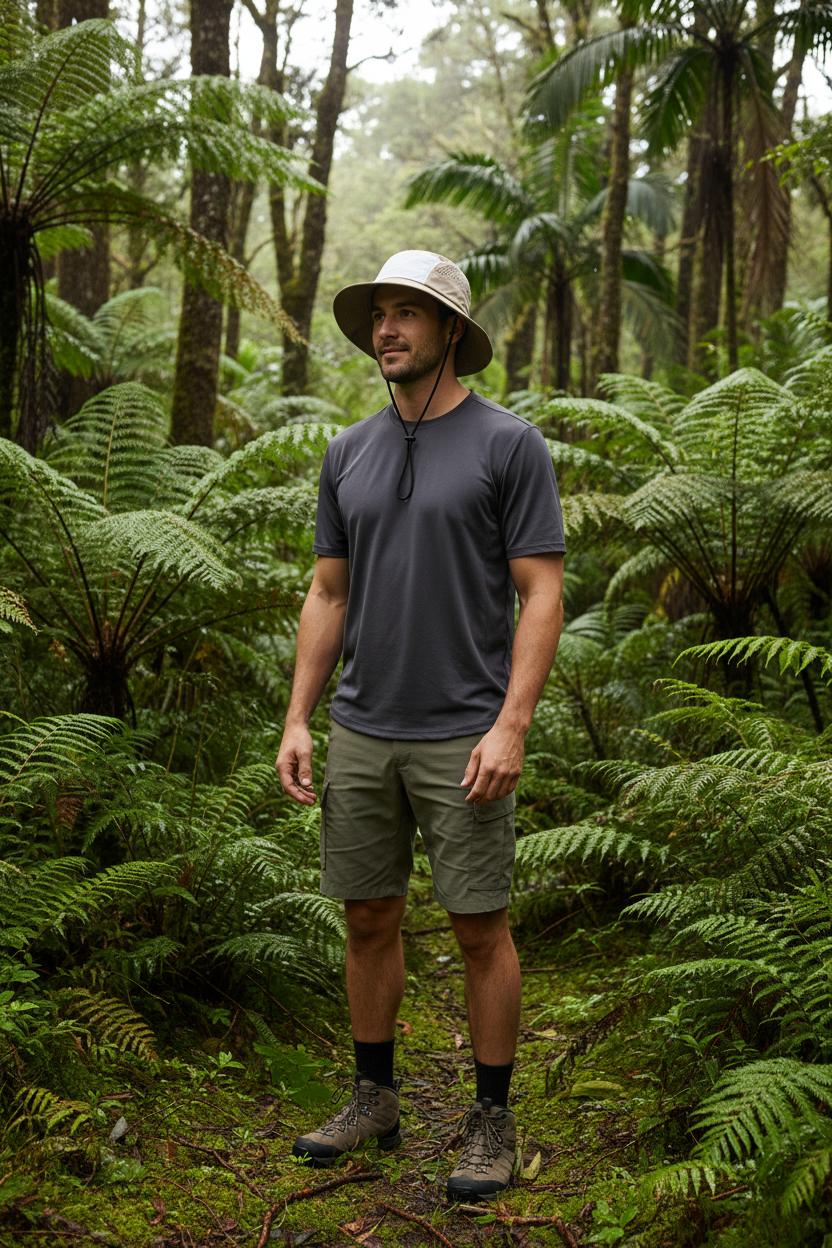 Active Bucket Hat - Khaki