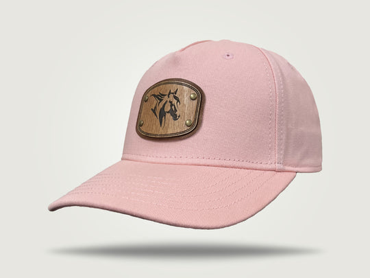 Base 5 Cap Pink - Horse