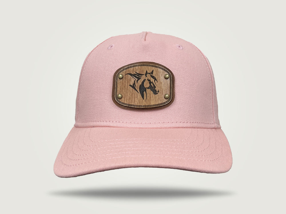 Base 5 Cap Pink - Horse