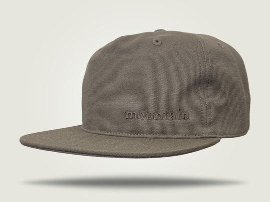 Canvas Flat Cap - Mountain