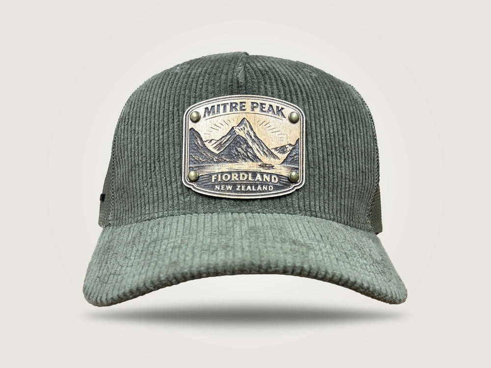 Cord Trucker Cap - Mitre Peak