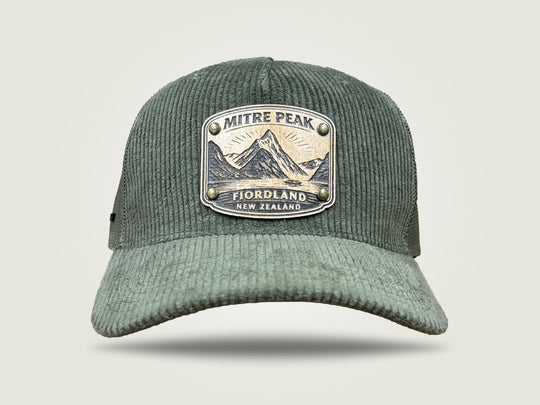 Cord Trucker Cap - Mitre Peak