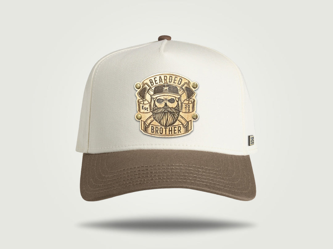 HiPro Frame Cap - Natural/Walnut